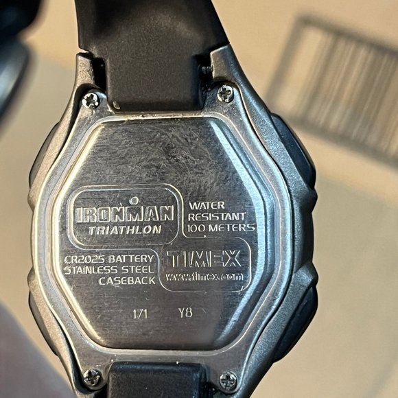 Timex Ironman Triathlon Digital 30 Lap Indiglo Silicone Band Watch - Picture 6 of 9